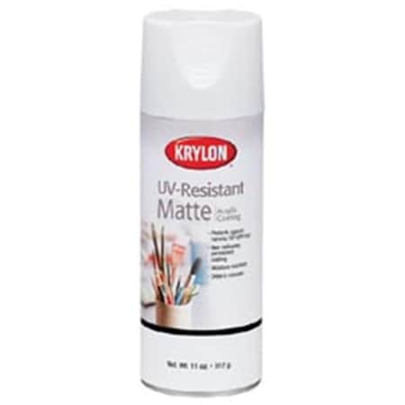 Krylon 238321 UV-Resistant Acrylic Coating Aerosol Spray-Matte-11 Ounces KR379416